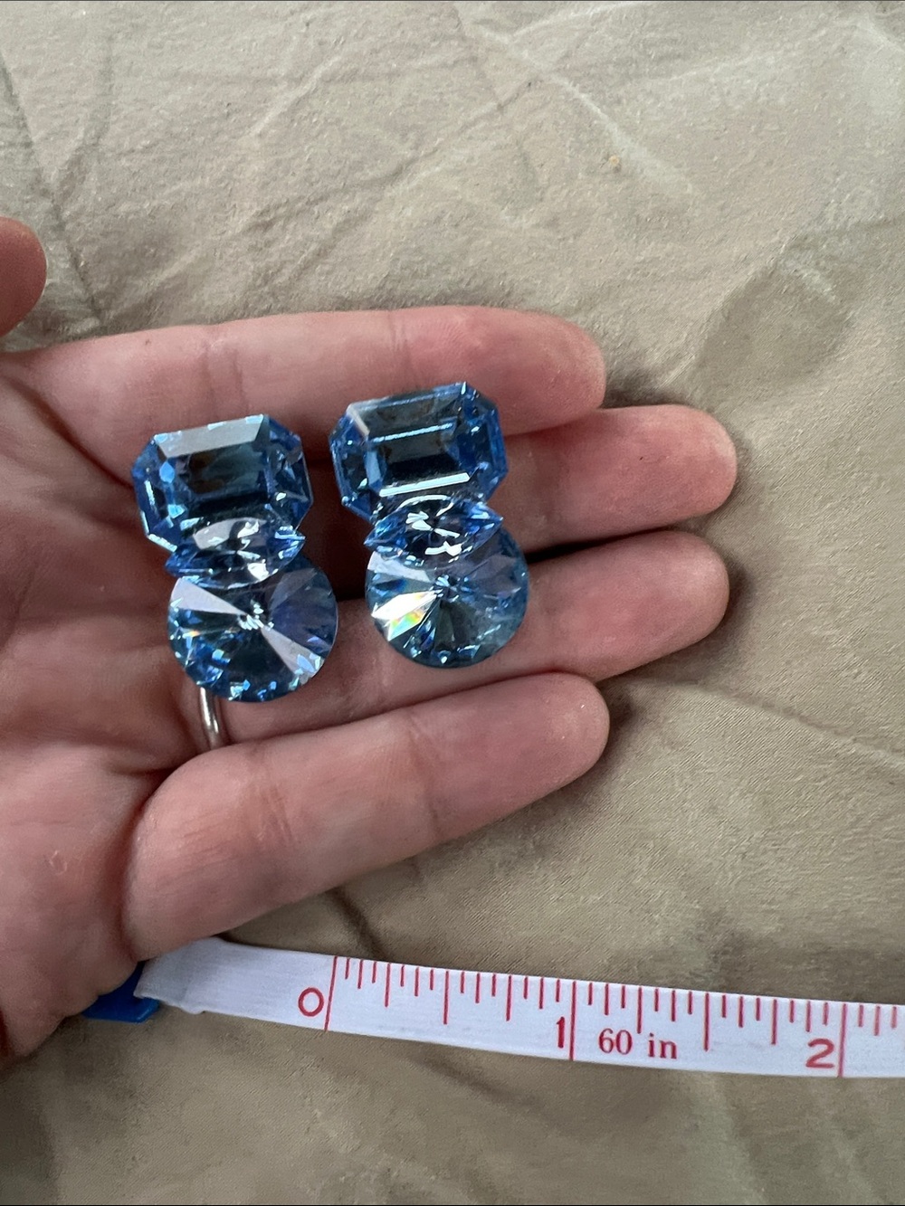 Vintage Wendy Gell clip on earrings